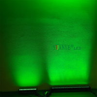 Barres LED DMX512 d'extérieur 100W 120W 144W, étanches IP67, pour façade de bâtiment, bande RGB RGBW, projecteur mural linéaire 2ft 4ft