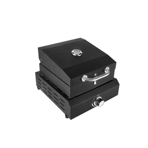 Gril à gaz 20 pouces à un brûleur <span class=keywords><strong>Plaque</strong></span> <span class=keywords><strong>de</strong></span> <span class=keywords><strong>cuisson</strong></span> en acier inoxydable Portable Table Top <span class=keywords><strong>Plancha</strong></span> Grill Plat - Product Image 5