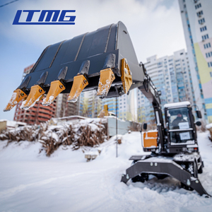 LTMG Multifunctional Earth Moving Digger 7.5ton 8 Ton 10 Ton 12 Ton Wheeled <strong>Excavator</strong> - Product Image 5