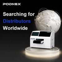 Imprimante UV intelligente automatique PodNEX AI A3 à plat pour coques de téléphone en plastique, porte-clés, étiquettes pour animaux, étuis pour AirPods et ornements