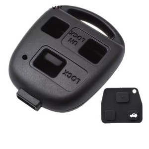 Coque de clé Toyota Lexus en ABS, 2 ou 3 boutons, sans emblème, ensemble complet pour RX400 Camry Prado Cruiser - Product Image 5