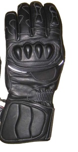 Gants d'hiver pour moto en cuir véritable noir Keven Impex, imperméables et respirants, logo personnalisé, prix bas, USA - Product Image 3