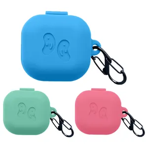 Funda para auriculares inalámbricos a prueba de golpes, funda protectora de silicona suave para auriculares, a la moda, para Galaxy Buds Live