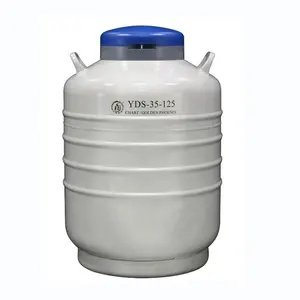 Golden Phoenix 35L YDS-35-125 Chart Liquid Nitrogen Container Dewar Flask Tank For Storage Biological Samples