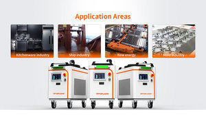 Attrezzatura Professionale per Pulizia Laser a Impulsi Raffreddata ad Acqua 300W per Rimozione Ruggine Pesante Pulizia Vernice e Restauro Metalli - Product Image 6