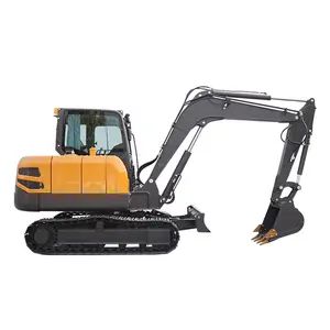 Escavatore 6.5ton costruzione nuovo escavatore macchina movimento terra fabbrica per la vendita