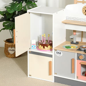 Servizio professionale Modulare per <span class=keywords><strong>bambini</strong></span> Grill frigorifero <span class=keywords><strong>cucina</strong></span> Juguetes <span class=keywords><strong>Montessori</strong></span> in <span class=keywords><strong>legno</strong></span> giocattoli finti per <span class=keywords><strong>bambini</strong></span> ragazzi ragazze CE - Product Image 4