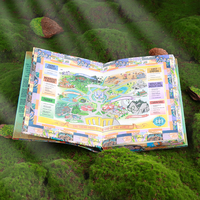 Impression personnalisée de livres d'aventure fantastiques en couverture rigide couleur avec pages illustrées et bords imprimés pour auteurs et éditeurs