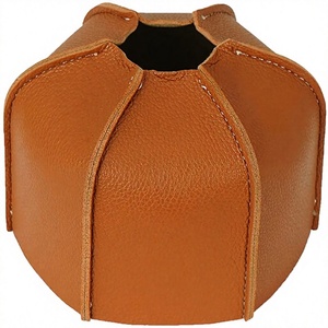 Housse de protection en cuir PU Wo Chengleather pour cartouche de gaz de camping, étui pour cartouche plate d'extérieur - Product Image 1