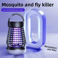 Nouvel anti-moustiques LED 2026 IP33 à choc électrique, tue-mouches et moustiques, lampe d'urgence SOS intégrée pour intérieur, extérieur et camping