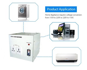 ST-5000VA Điện Áp Chống Nước 220 110 Bước Lên Và Xuống Earthrise CHỈNH LƯU Máy De Transformer - Product Image 2