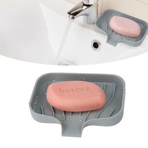 Top Seller Reusable Flexible Silicone <b>Soap</b> Rack Quick Drying Design Anti-Slip <b>Soap</b> <b>Holder</b> - Product Image 5