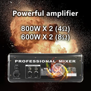 สถานีวิทยุมืออาชีพที่มีเครื่องผสมเสียงคุณภาพสูงสำหรับโลหะพลังงาน GAX-880 - Product Image 4