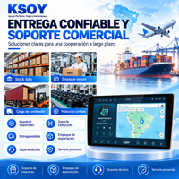 KSOY-12 Radio de voiture Android 12+256 Lecteur multimédia pour voiture Lecteur DVD Android Écran Android 16"