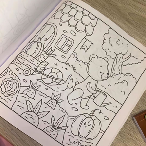 <span class=keywords><strong>Livre</strong></span> de coloriage personnalisé avec des animaux mignons, cadeau de vacances pour enfants et adultes, activité créative, <span class=keywords><strong>livre</strong></span> de coloriage, <span class=keywords><strong>livre</strong></span> de dessin pour enfants - Product Image 6