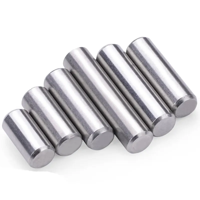 DIN7 ISO2338 Stainless Steel 304 Metal Hardened High Precision 1mm m6 h8 Tolerance Cylindrical Parallel Dowel Roll Pins