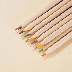 HB Standard Student Pencils Cheap Wholesale Raw Wood Color <b>Pen</b> for Children's School Supplies Writing and <b>Erasing</b> Use - Product Image 1