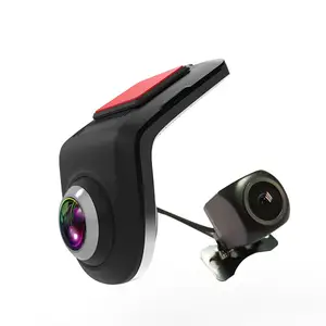 Videocamera doppia del cruscotto della macchina fotografica di ADAS del registratore di guida di navigazione di Android di visione notturna di Media di HD 1080P mini automobile DVR nascosta