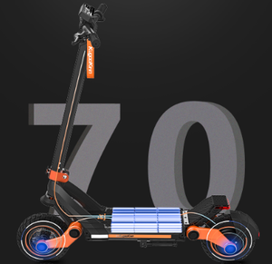 El Mejor Scooter Eléctrico Todoterreno de Acero <span class=keywords><strong>Grande</strong></span> <span class=keywords><strong>con</strong></span> Neumáticos Anchos, Kugookirin G3 <span class=keywords><strong>con</strong></span> <span class=keywords><strong>Asiento</strong></span> y USB - Product Image 2