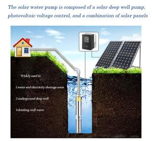 1.5hp 3 Submissive Solar Water <b>Pumps</b> 72v 12v Water <b>Pump</b> Solar Brushless Motor Solar <b>Pump</b> Smart <b>Submersible</b> <b>Pump</b> Price SW32-3.4-1 - Product Image 4