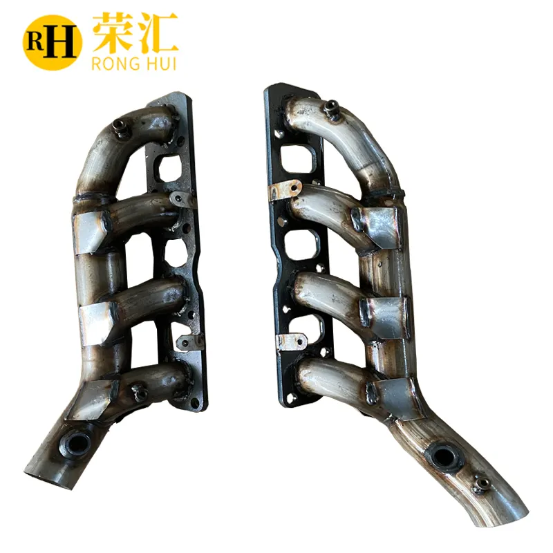 Stainless steel Catalytic Converter Exhaust Manifold Inlet pipe fit for Infiniti QX56 04-15 FOR nissan titan Armada