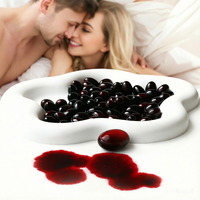 Capsules de pigmentation rouge naturelle, organiques, nourrissantes, pour la virginité, sûres, non irritantes, suppositoires, effet première nuit, qualité médicale Conos