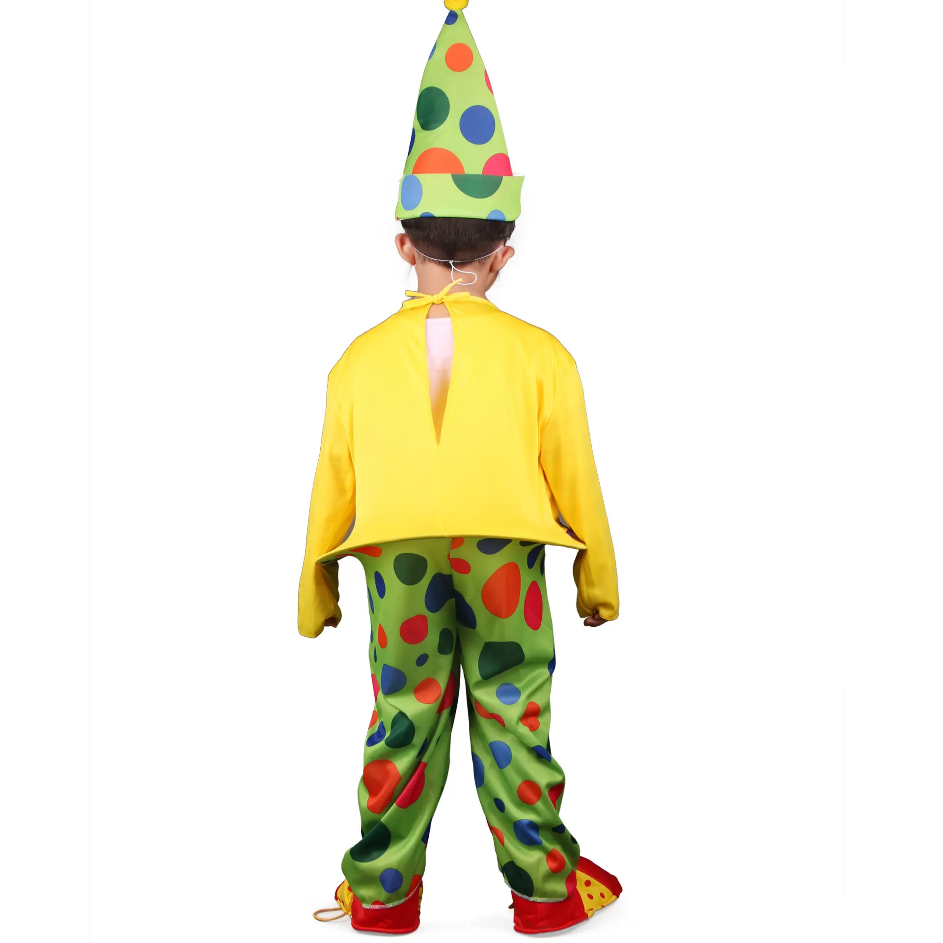 Halloween Cosplay Kostuum Carnaval Grappige Clown Jumpsuit Volwassen Circus Fancy Clown Kostuum