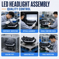 Phares avant LED performants PCS-H23 pour Nissan 370Z 2009-2021 Z34 avec animation LED DRL et clignotants séquentiels