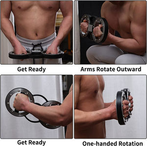 CZFIT - Ejercitador de Antebrazos Ajustable de 306 Grados en Acero Inoxidable, Entrenador de Brazos Ergonómico con Peso de 4 kg para Bíceps y Músculos del Pecho - Product Image 3
