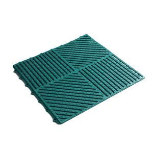 Alfombrilla de baño de PVC de empalme antideslizante ecológica con drenaje Alfombrilla de mensaje de pie de ducha suave de alta resistencia - Product Image 1