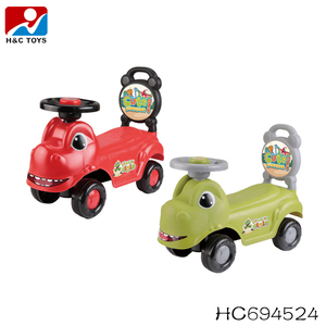 Hochwertiges Cartoon-Kuh-Rutschauto für Kinder mit Sound, Hupe und Lenkrad aus Kunststoff für 2 bis 4 Jahre - Product Image 5