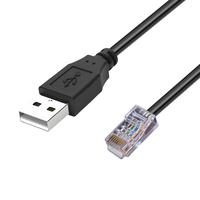 Cable Usb de 1m a Rj45 para consola, accesorio esencial Compatible con enrutador de tp-link, Netgear,Ubiquity