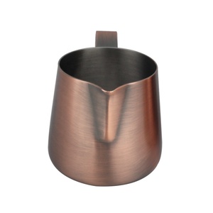 Stainless Steel <b>Coffee</b> Bar Espresso <b>Machine</b> Accessories Cappuccino Barista Tools <b>Milk</b> <b>Jug</b> - Product Image 6