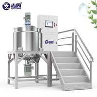 Petit homogénéisateur en acier inoxydable réservoir de mélange shampooing mélange mélangeur agité détergent 100L 200L agitation agitateur pot