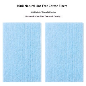 Lingettes jetables en boîte pour le retrait du vernis à ongles, lingettes nettoyantes pour gel dur, pour manucure et dépose par trempage - Product Image 4
