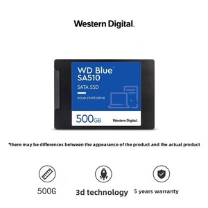 For Internal 3.0 SSD 500GB SA510 Blue Desktop Computer - Product Image 3