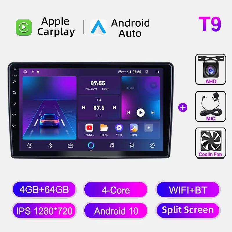 T9 4+64 Go WIFI + CAM AHD