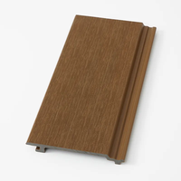 Revêtement mural extérieur WPC moderne de qualité supérieure, panneaux composites personnalisables pour revêtement mural, coloris variés, pour une esthétique domestique optimale