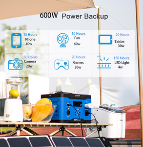 สถานีไฟฟ้าพกพา Senci Solar 300w 269wh สะดวกสบายไร้สาย 600W พร้อม MIN 300 สถานีไฟฟ้าพกพา 300 วัตต์ MIN 300 - Product Image 2