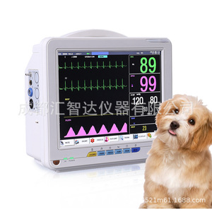 Monitor de ECG Portátil para Animales Huizhida de 12 Pulgadas, Multiparámetro para Mascotas - Product Image 5