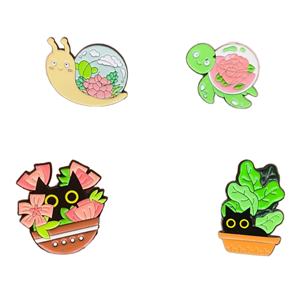 เข็มกลัดโลหะสั่งทำขายส่งสำหรับติดปกเสื้อ  แบบเคลือบแข็งและเคลือบอ่อน  ทำจากโลหะผสมสังกะสี สำหรับของที่ระลึก งานฝีมือโลหะ - Product Image 4