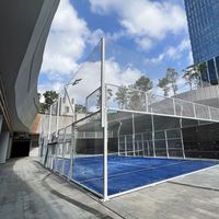 Pista de Pádel en Venta, Precio de Fábrica, Fabricante de Pistas de Pádel con Certificación CE, Pista de Pádel Estándar China de 10x20m, Equipamiento para Pista de Pádel