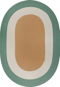 <span class=keywords><strong>Tapis</strong></span> <span class=keywords><strong>XXL</strong></span> en laine tissé à poils ras, antidérapant, résistant à la saleté, couleur unie beige, style Wabi Sabi, polyester, article vintage Maison - Product Image 5