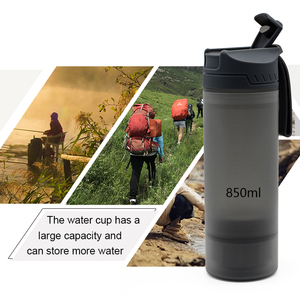 ขวดกรองน้ำดื่มพกพาสำหรับกิจกรรมกลางแจ้ง ตกปลา ตั้งแคมป์ เดินป่า เหมาะสำหรับการผจญภัย - Product Image 5