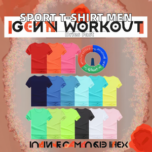 เสื้อยืดโพลีเอสเตอร์ 100% แบบยูนิเซ็กซ์ ขายส่ง แขนสั้น เสื้อยืดเปล่าสำหรับเล่นกีฬา เนื้อผ้านุ่ม ราคาถูก ลายพิมพ์แบบซับลิเมชั่น สำหรับผู้ชาย - Product Image 2