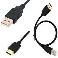 HMD-Stecker auf USB-Stromkabel 2.0-Adapterkabel für Chromecast TV Stick Fire TV Streaming-Geräte