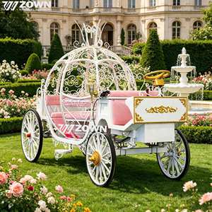 Carruaje Eléctrico de Alta Gama con Diseño de Calabaza de Princesa, Vehículo Turístico sin Caballos con Acabado Personalizado para Actividades Temáticas en Resorts - Product Image 1