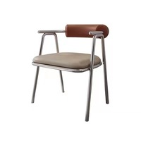 Meubles de restaurant légers de luxe au design moderne Ensemble de chaises de stand de table