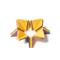 Juguete Sensorial Plegable Impreso en 3D Colorido, Venta al por Mayor, Juguete Antiestrés para Niños, Prototipado Rápido