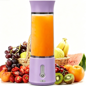 Licuadora Portátil de 500 ml para Gimnasio, Vaso Mezclador Recargable por USB para Batidos Post-Entrenamiento - Product Image 1